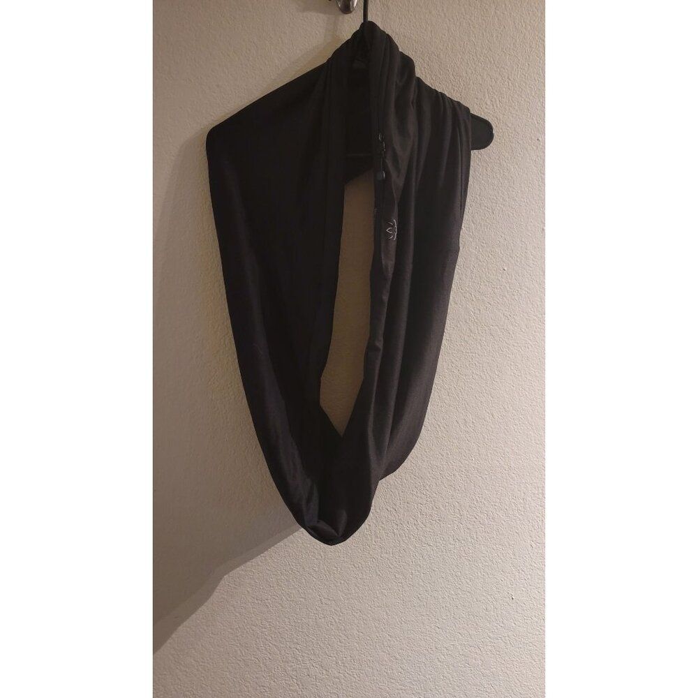 Beyond Yoga Brown Gray Scarf Wrap One Size